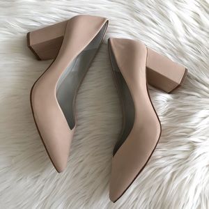 saffy block heel pump